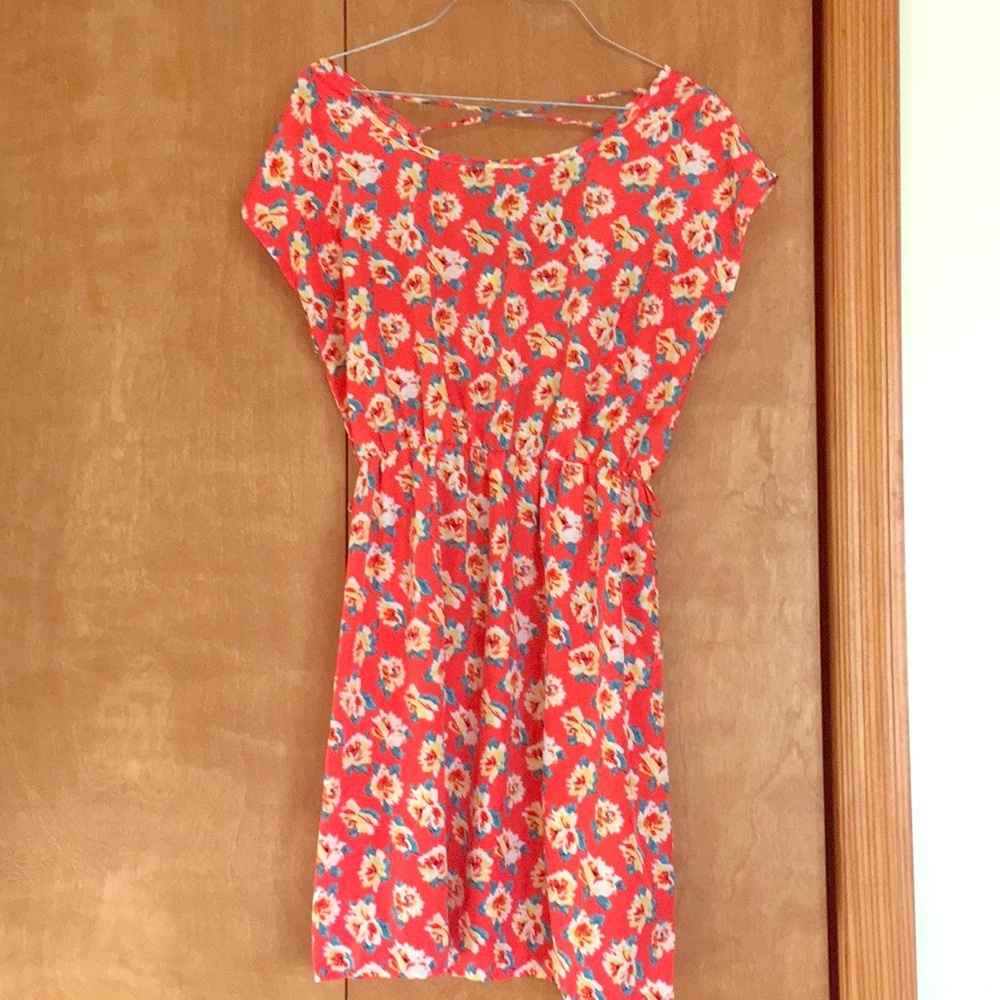 Floral Mini Dress. From Body Central. Size Medium